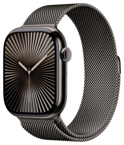Apple Watch Series 10 46 мм, сланцевый титан
