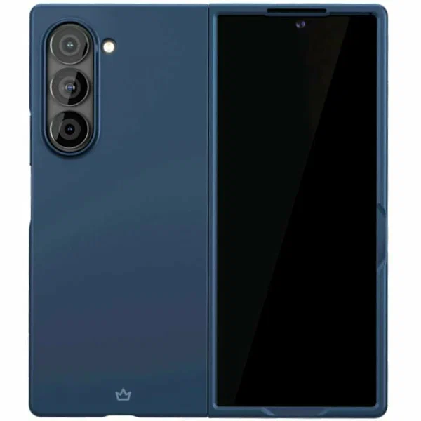 Чехол защитный VLP Flex Case для Samsung Z Fold 6, темно-синий